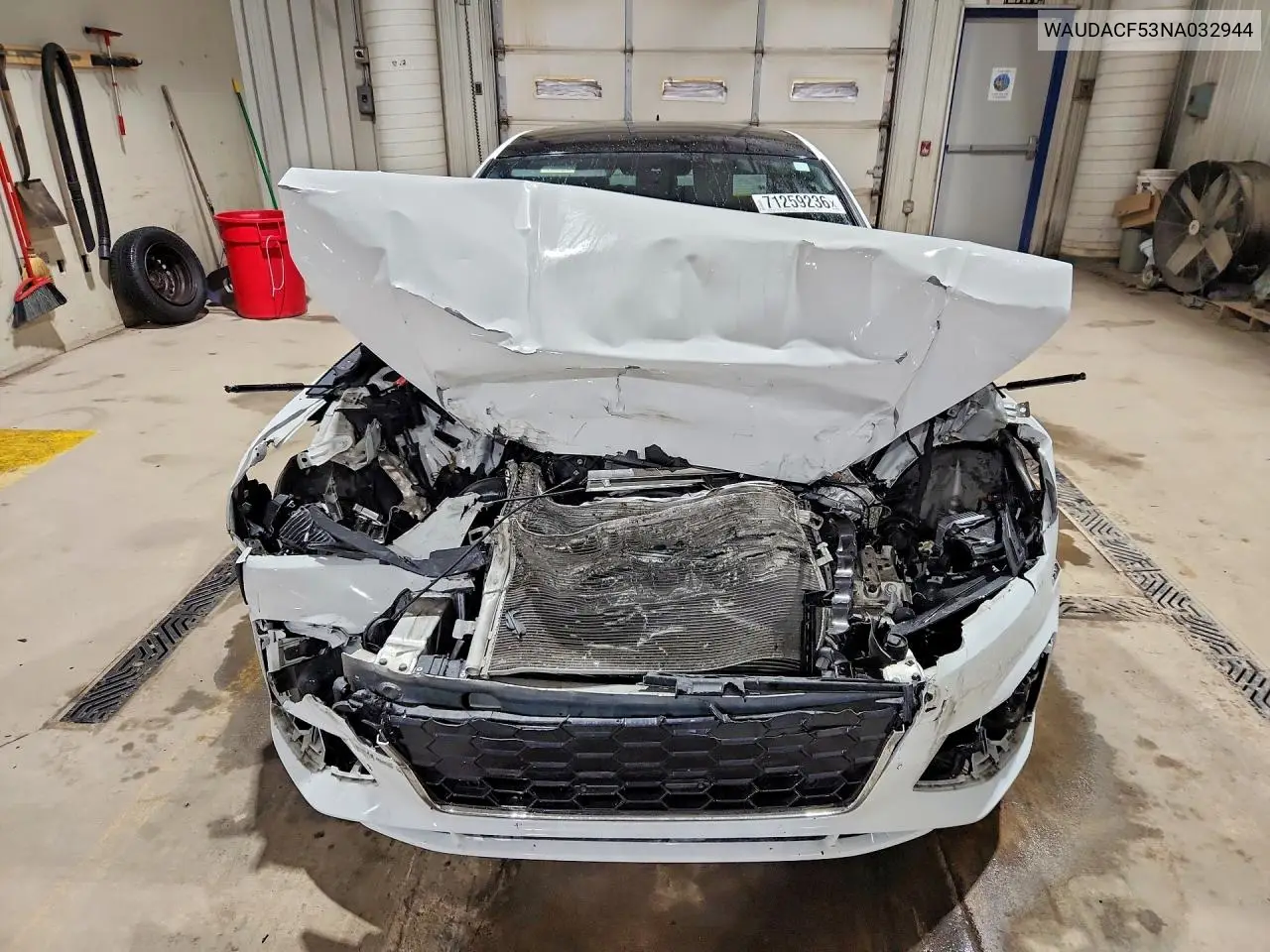 2022 AUDI A5 VIN WAUDACF53NA032944 — фото 5