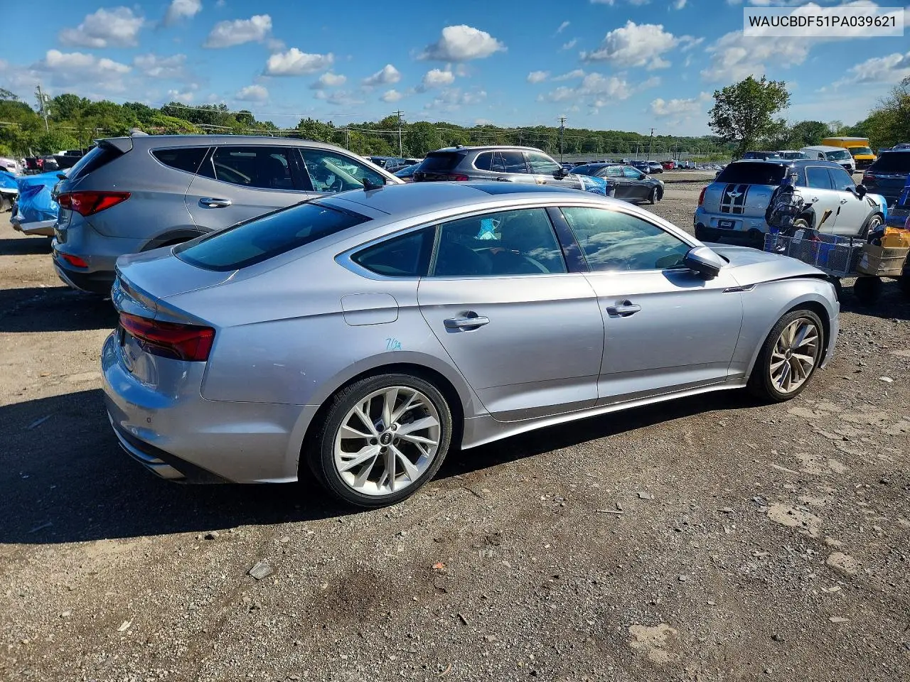 2023 AUDI A5 VIN WAUCBDF51PA039621 — фото 3
