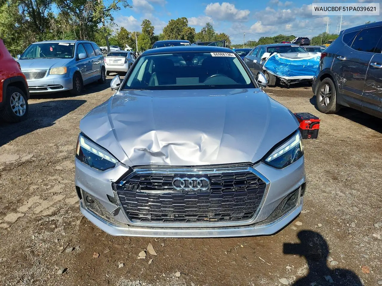 2023 AUDI A5 VIN WAUCBDF51PA039621 — фото 5