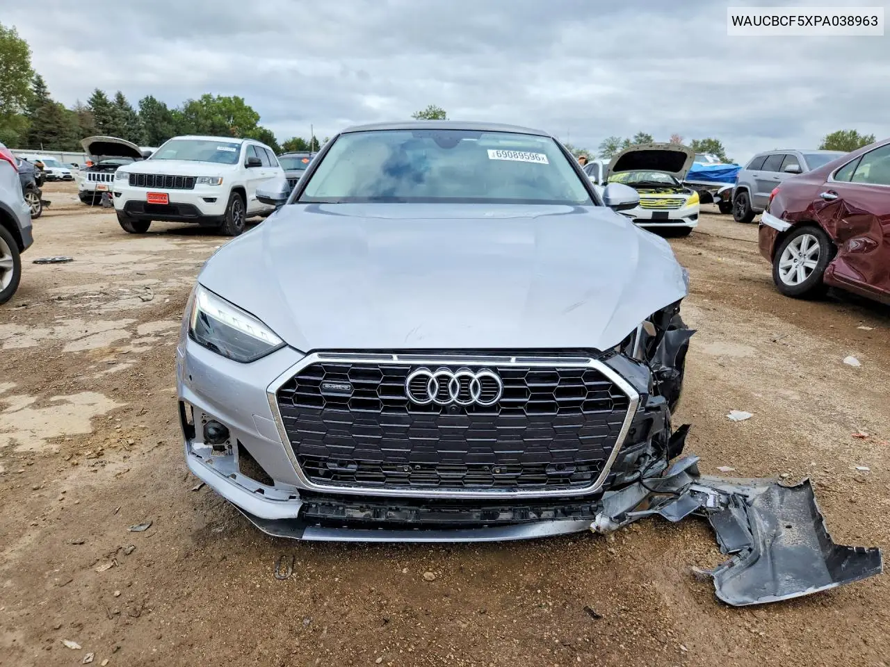 2023 AUDI A5 VIN WAUCBCF5XPA038963 — фото 5