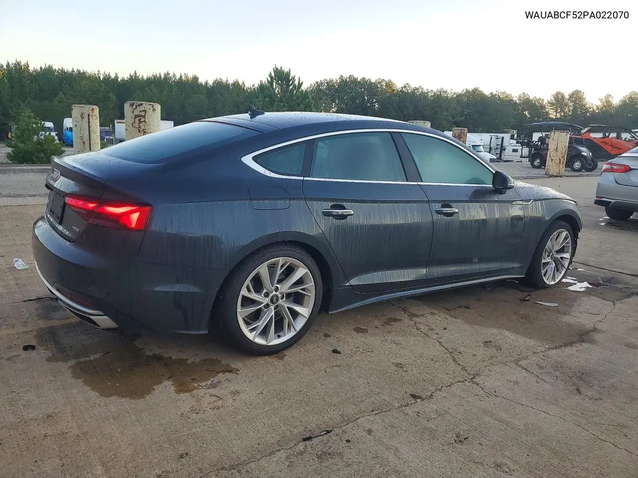 2023 AUDI A5 VIN WAUABCF52PA022070 — фото 3