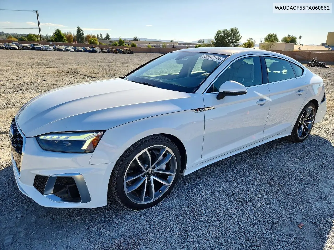 AUDI A5 2023, VIN WAUDACF55PA060862