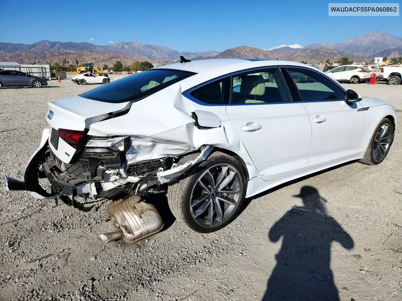 2023 AUDI A5 VIN WAUDACF55PA060862 — фото 3
