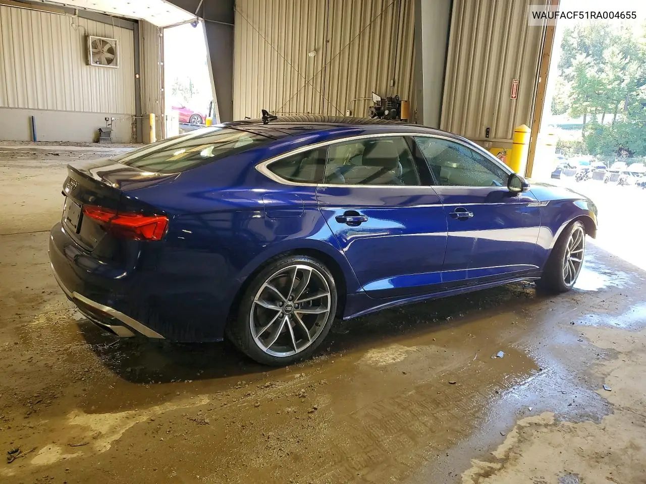 AUDI A5 2024, VIN WAUFACF51RA004655