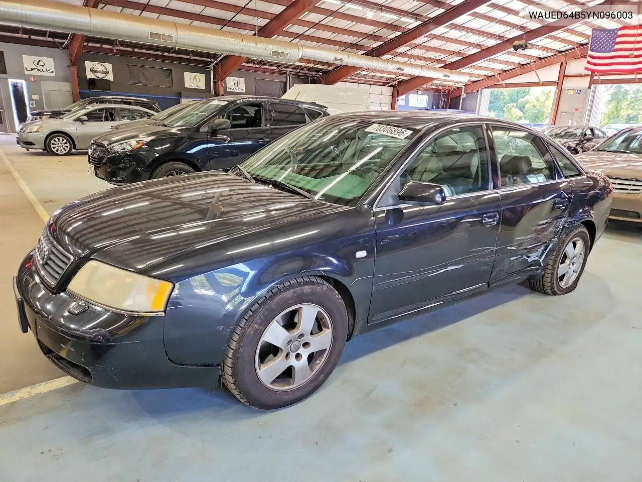 AUDI A6 2000, VIN WAUED64B5YN096003
