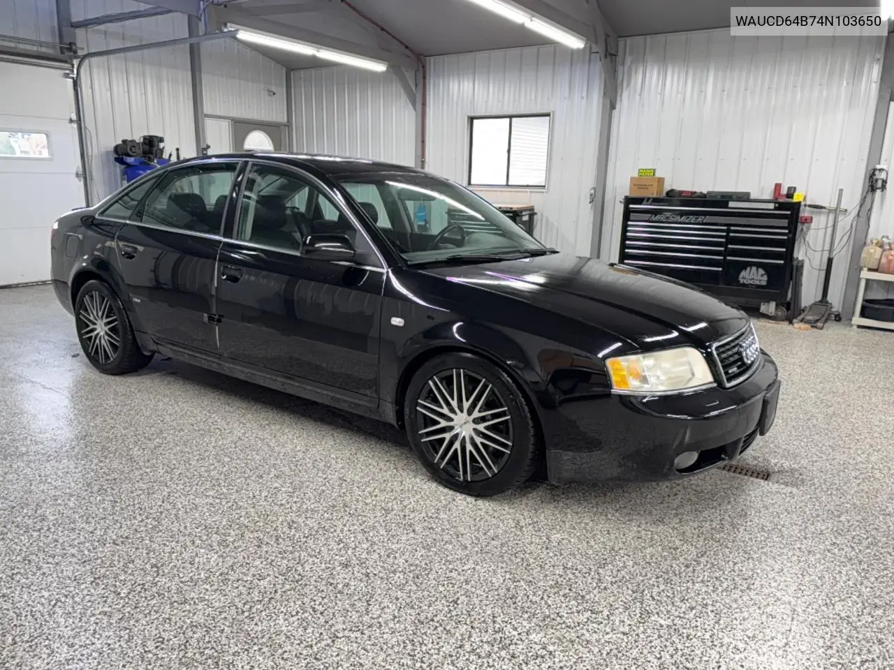 AUDI A6 2004, VIN WAUCD64B74N103650