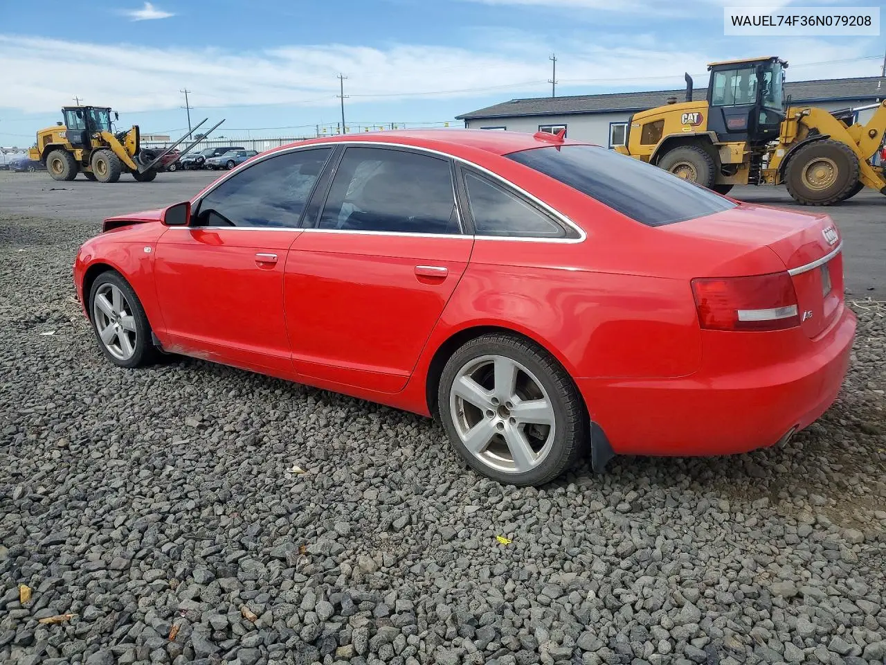 2006 AUDI A6 VIN WAUEL74F36N079208 — фото 2