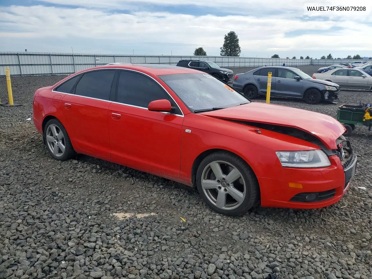 2006 AUDI A6 VIN WAUEL74F36N079208 — фото 4