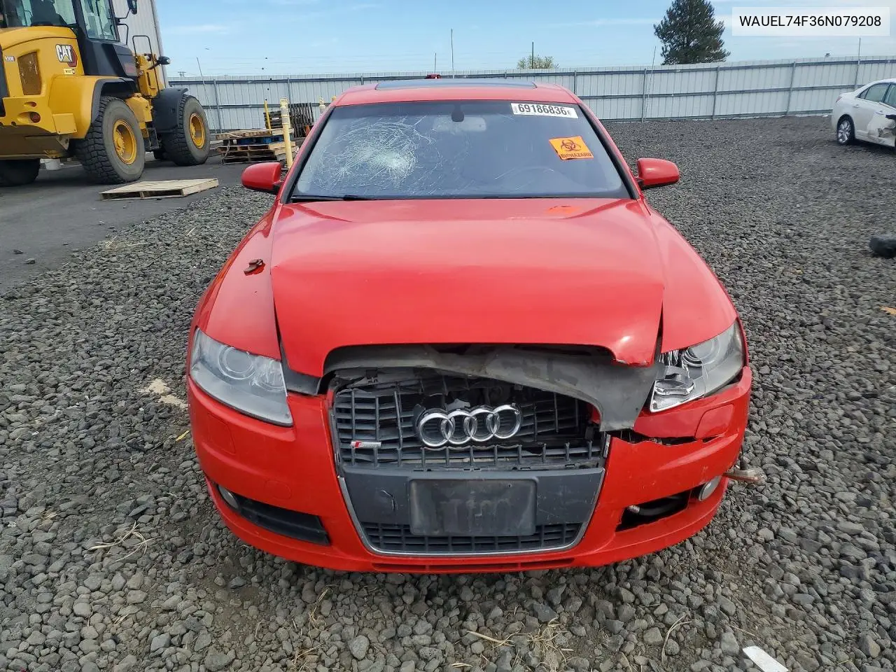 2006 AUDI A6 VIN WAUEL74F36N079208 — фото 5