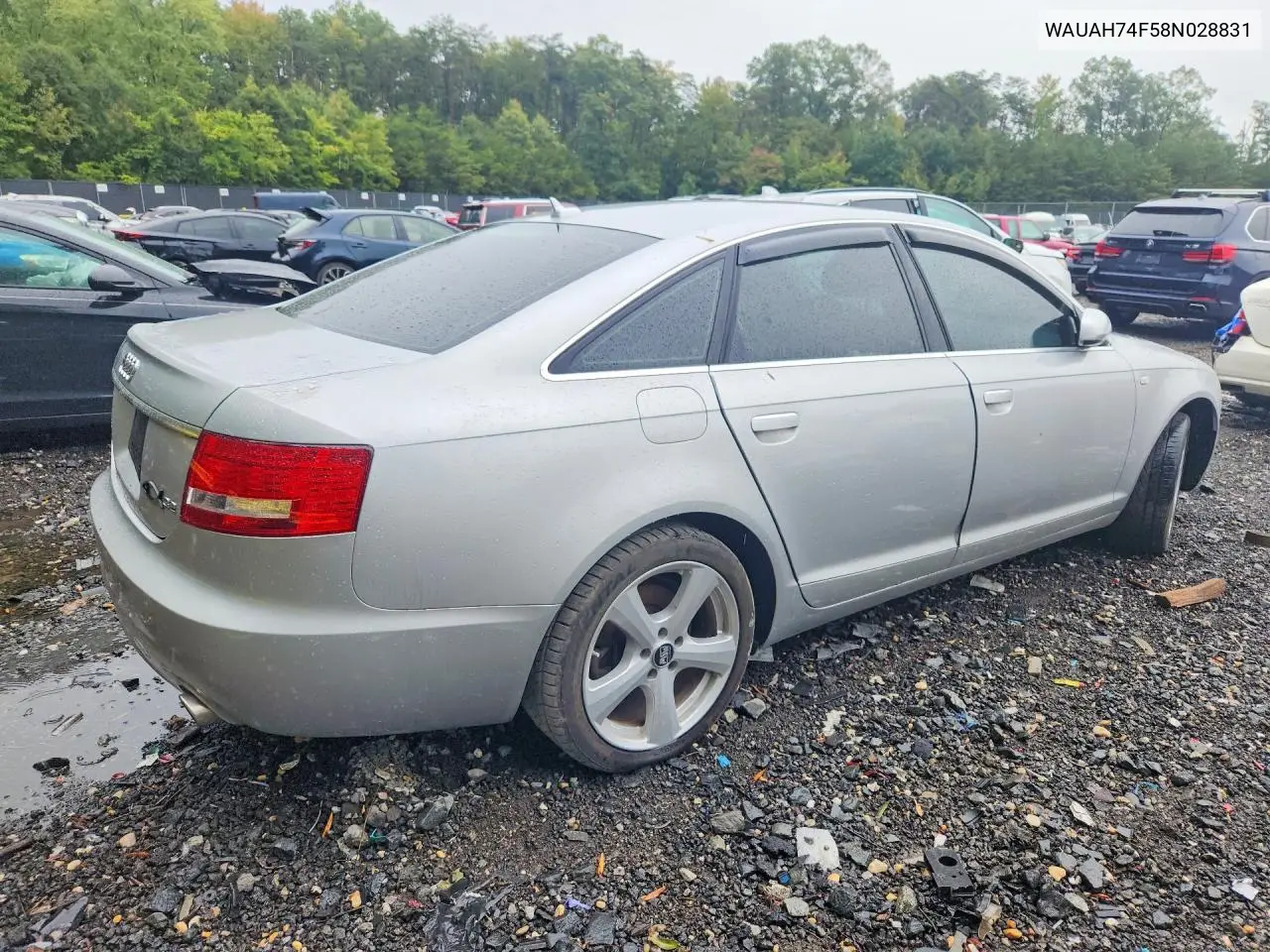 2008 AUDI A6 VIN WAUAH74F58N028831 — фото 3