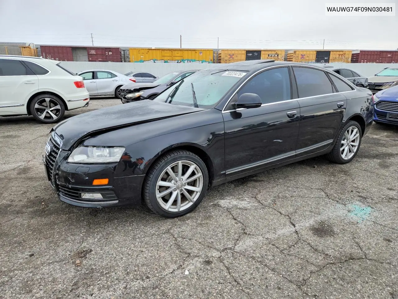 AUDI A6 2009, VIN WAUWG74F09N030481
