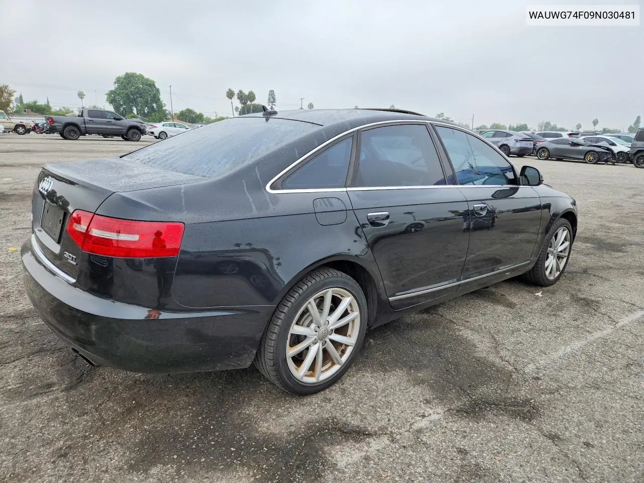 2009 AUDI A6 VIN WAUWG74F09N030481 — фото 3