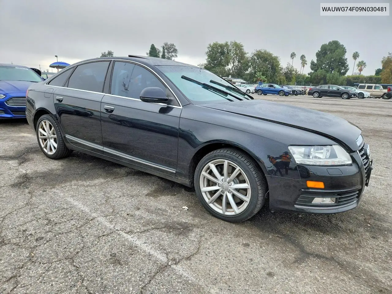 2009 AUDI A6 VIN WAUWG74F09N030481 — фото 4