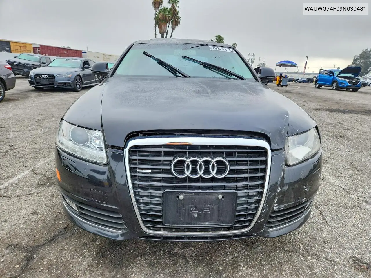 2009 AUDI A6 VIN WAUWG74F09N030481 — фото 5