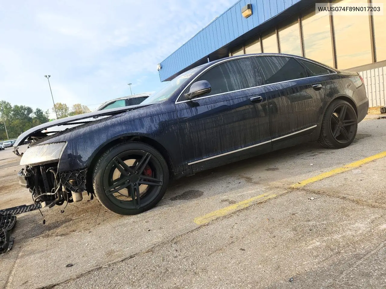 AUDI A6 2009, VIN WAUSG74F89N017203