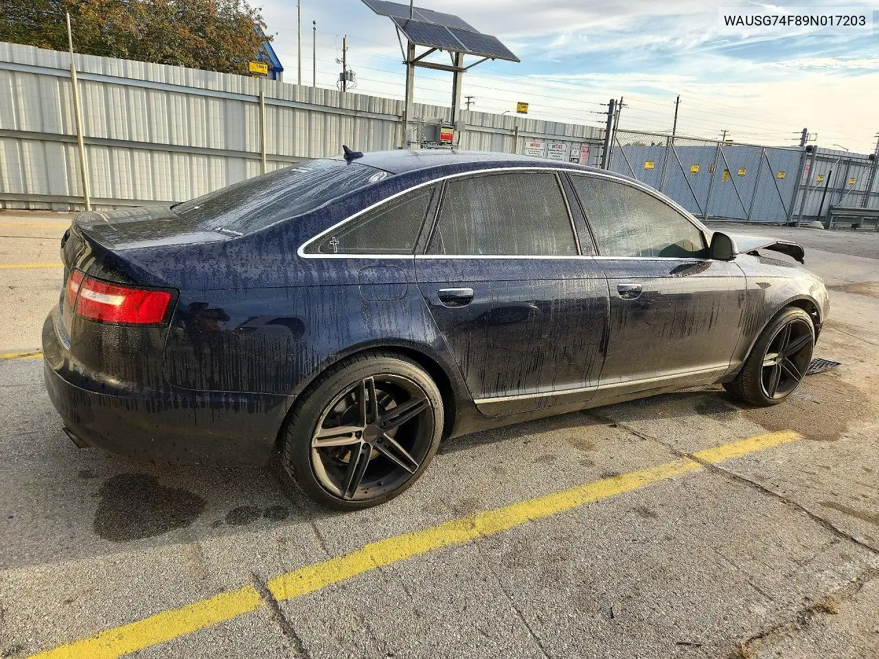 2009 AUDI A6 VIN WAUSG74F89N017203 — фото 3