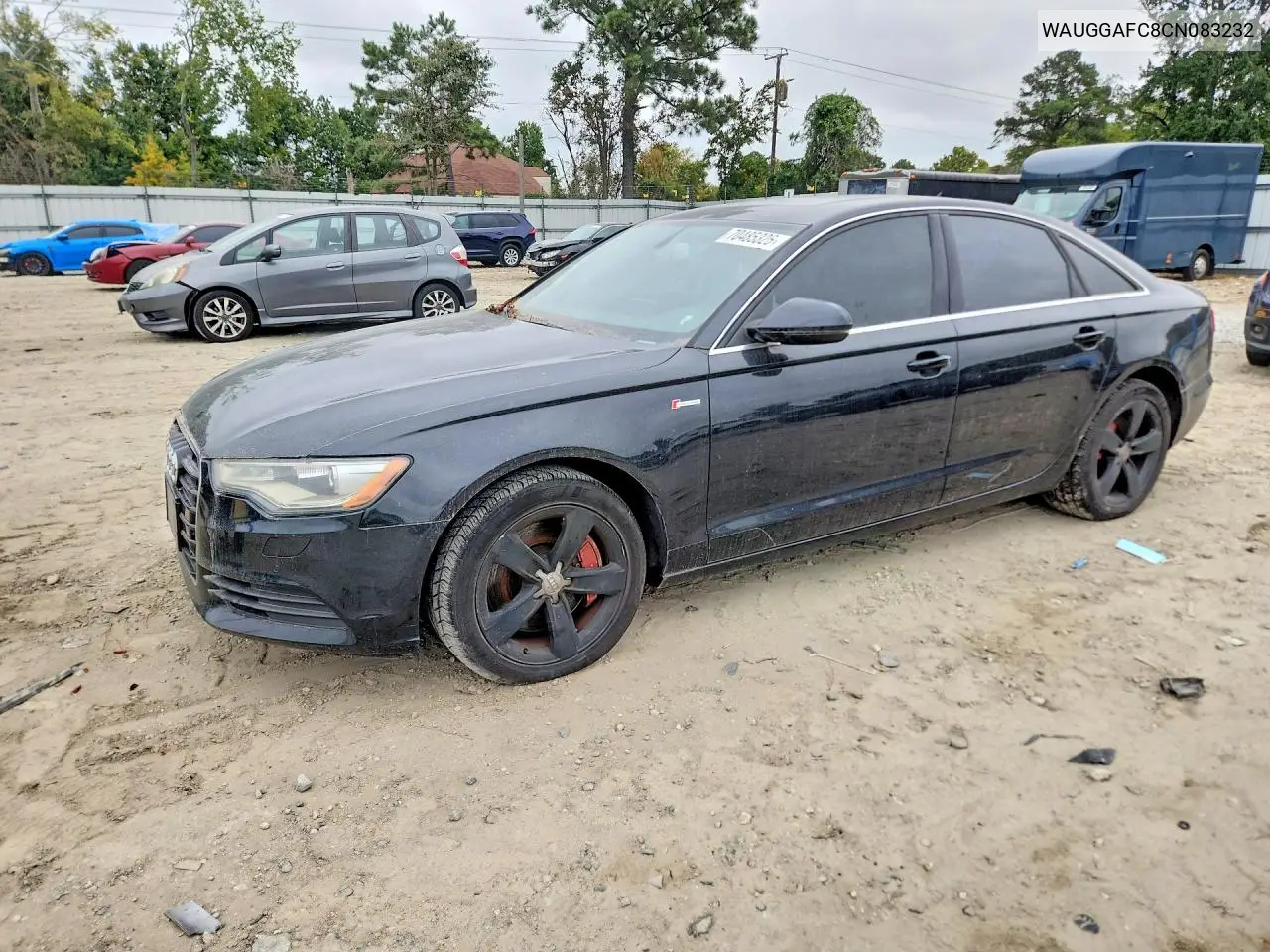 AUDI A6 2012, VIN WAUGGAFC8CN083232