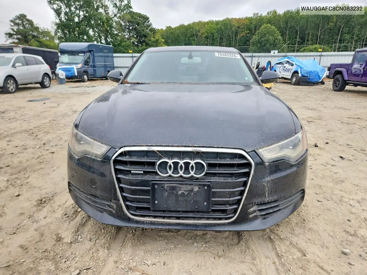 2012 AUDI A6 VIN WAUGGAFC8CN083232 — фото 5