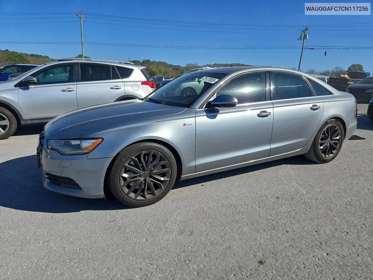AUDI A6 2012, VIN WAUGGAFC7CN117256