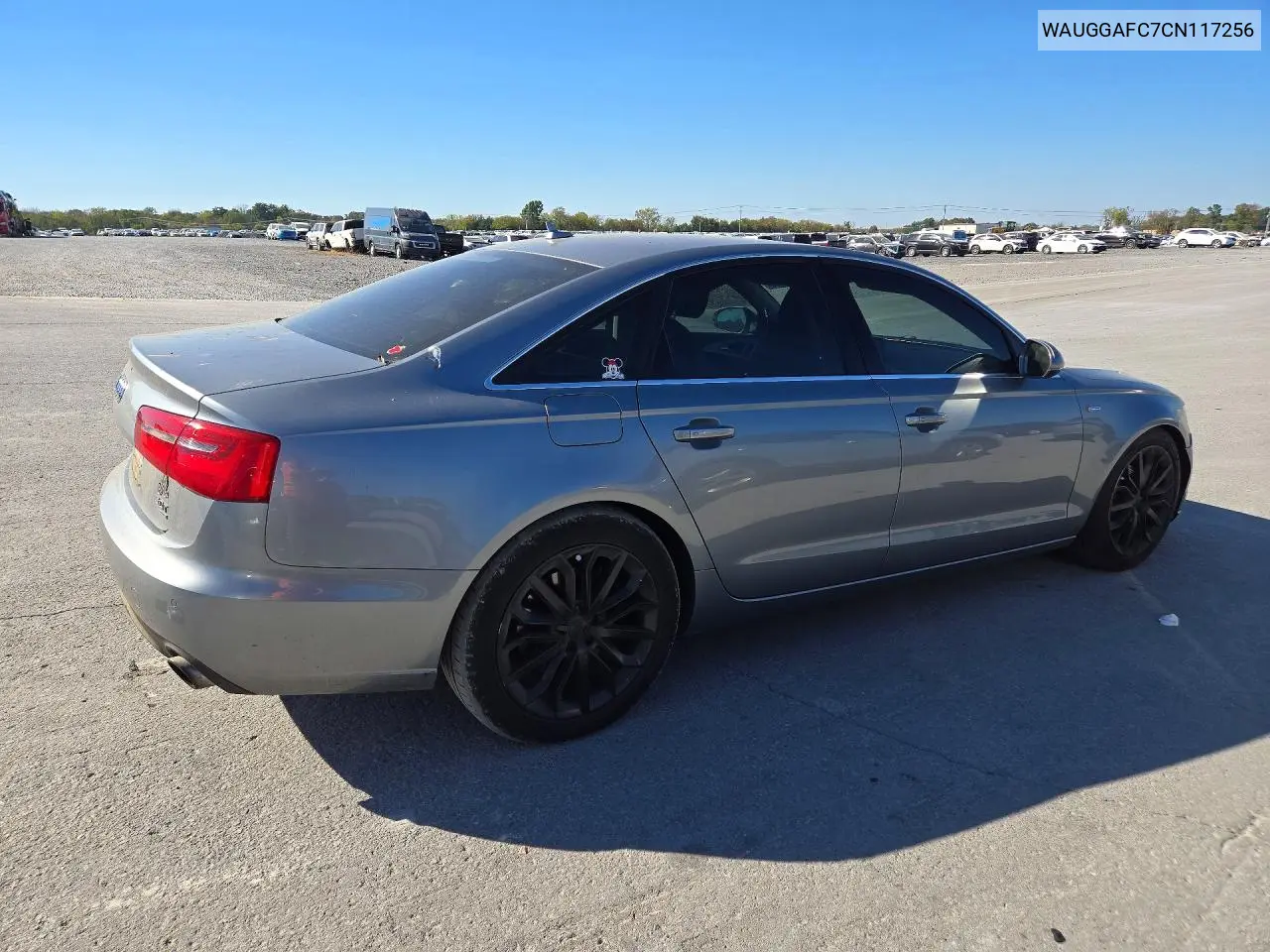 2012 AUDI A6 VIN WAUGGAFC7CN117256 — фото 3