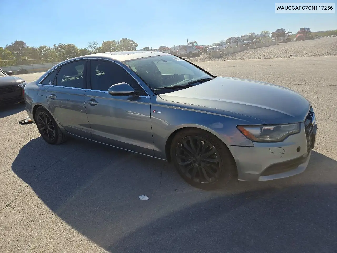 2012 AUDI A6 VIN WAUGGAFC7CN117256 — фото 4