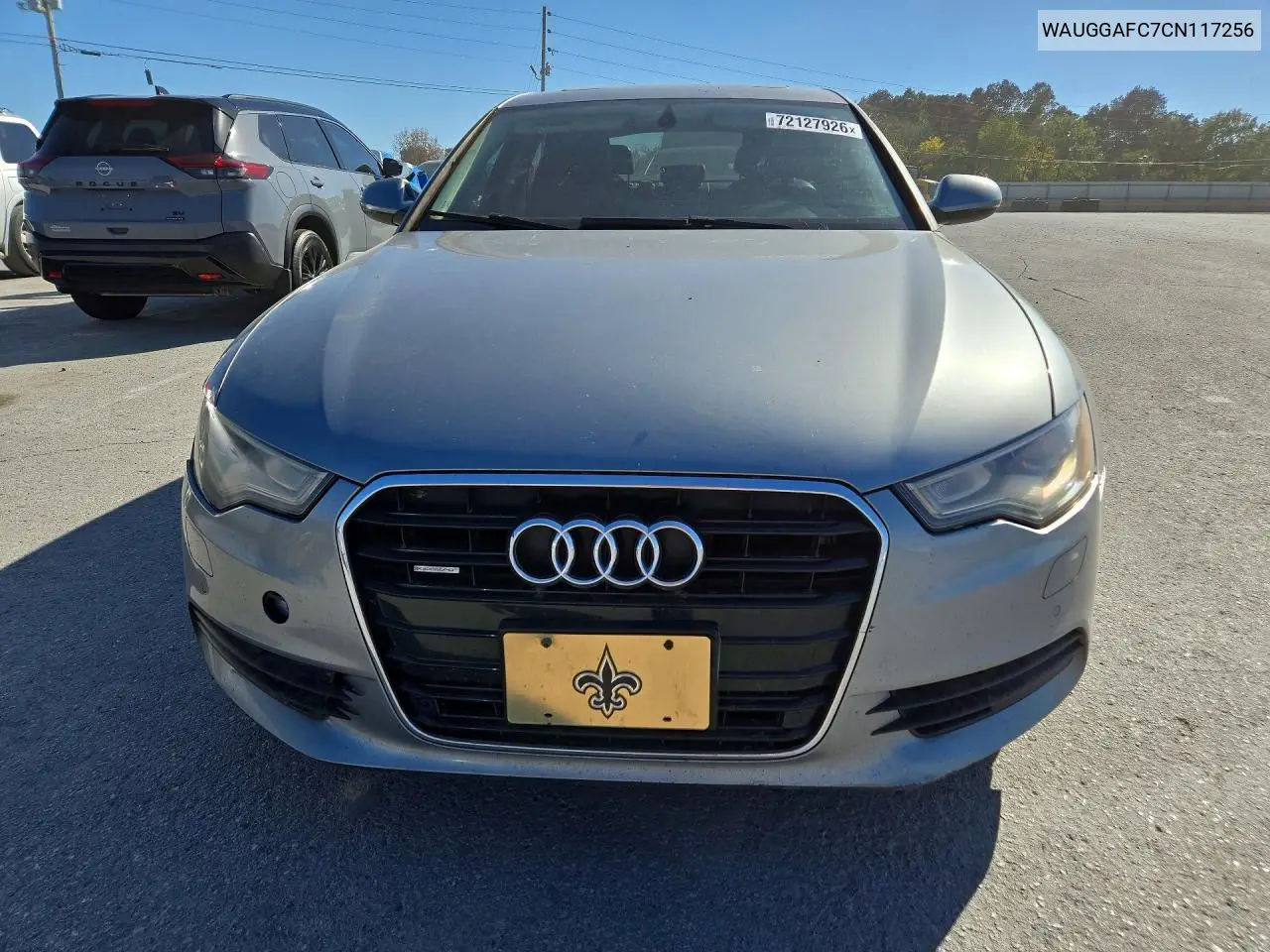 2012 AUDI A6 VIN WAUGGAFC7CN117256 — фото 5