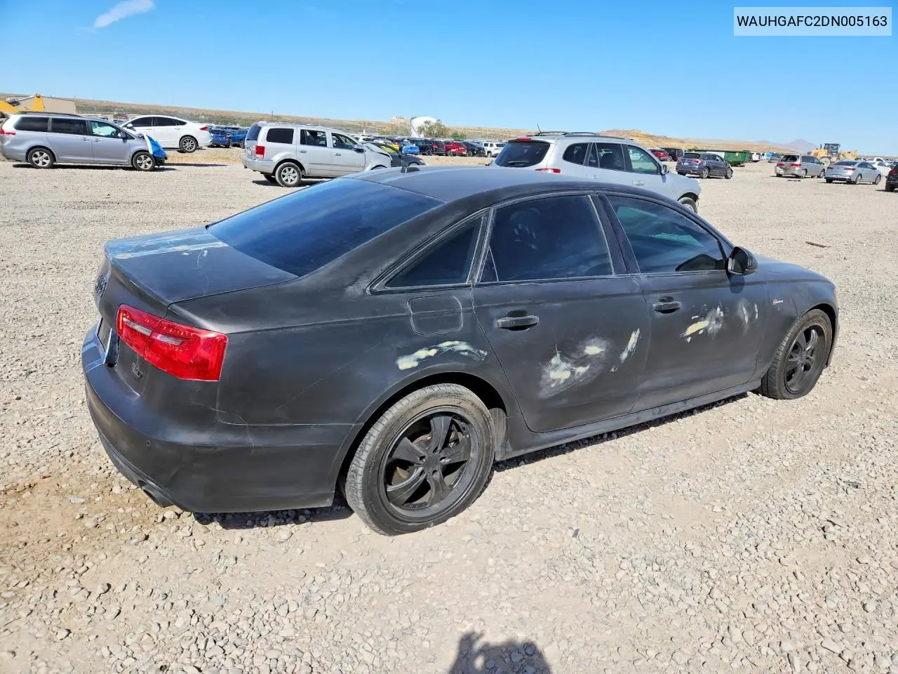 2013 AUDI A6 VIN WAUHGAFC2DN005163 — фото 3
