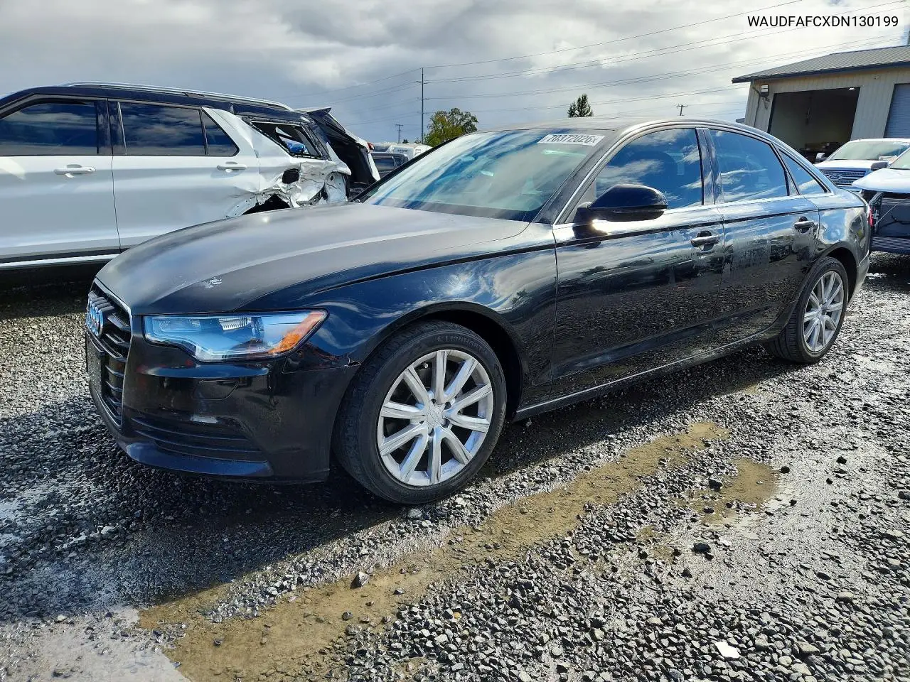 AUDI A6 2013, VIN WAUDFAFCXDN130199