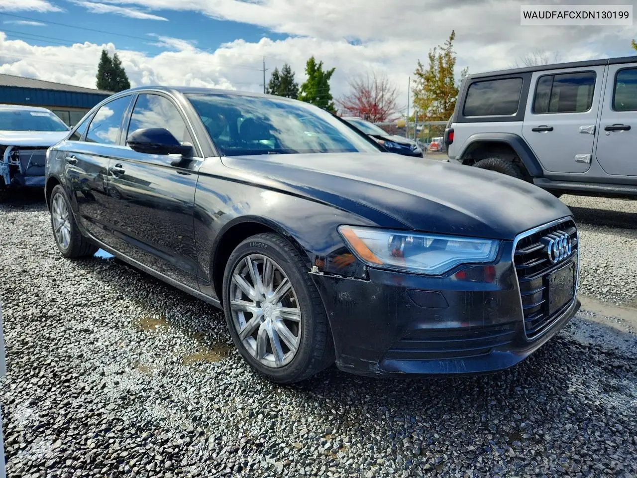 2013 AUDI A6 VIN WAUDFAFCXDN130199 — фото 4