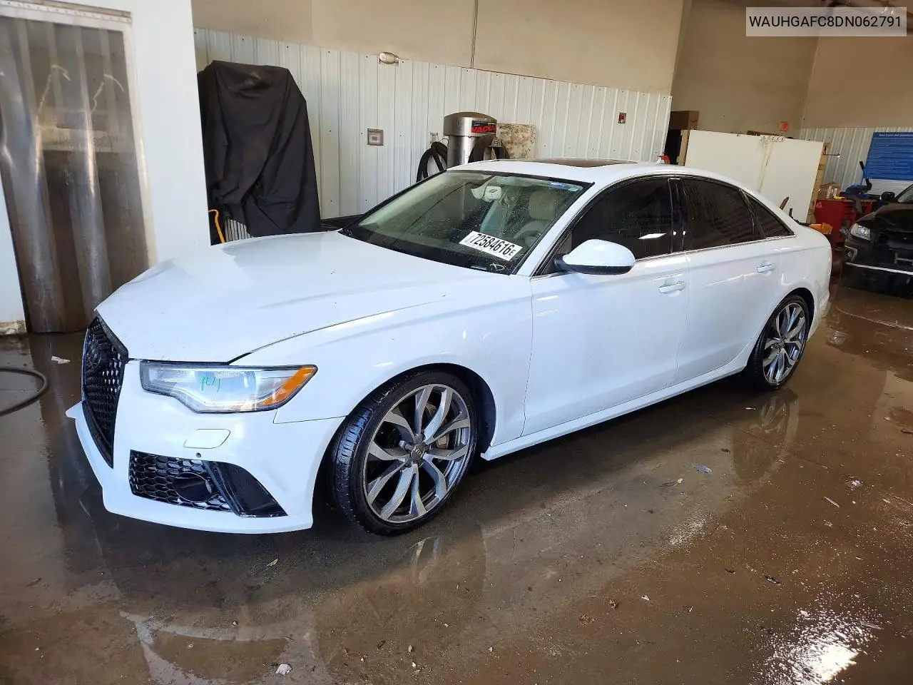 AUDI A6 2013, VIN WAUHGAFC8DN062791