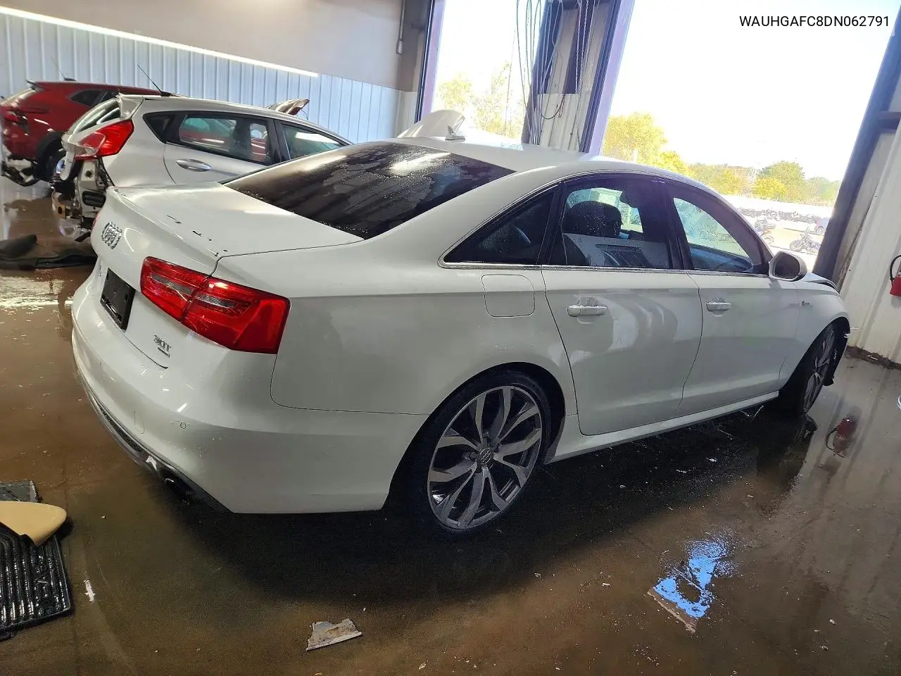 2013 AUDI A6 VIN WAUHGAFC8DN062791 — фото 3