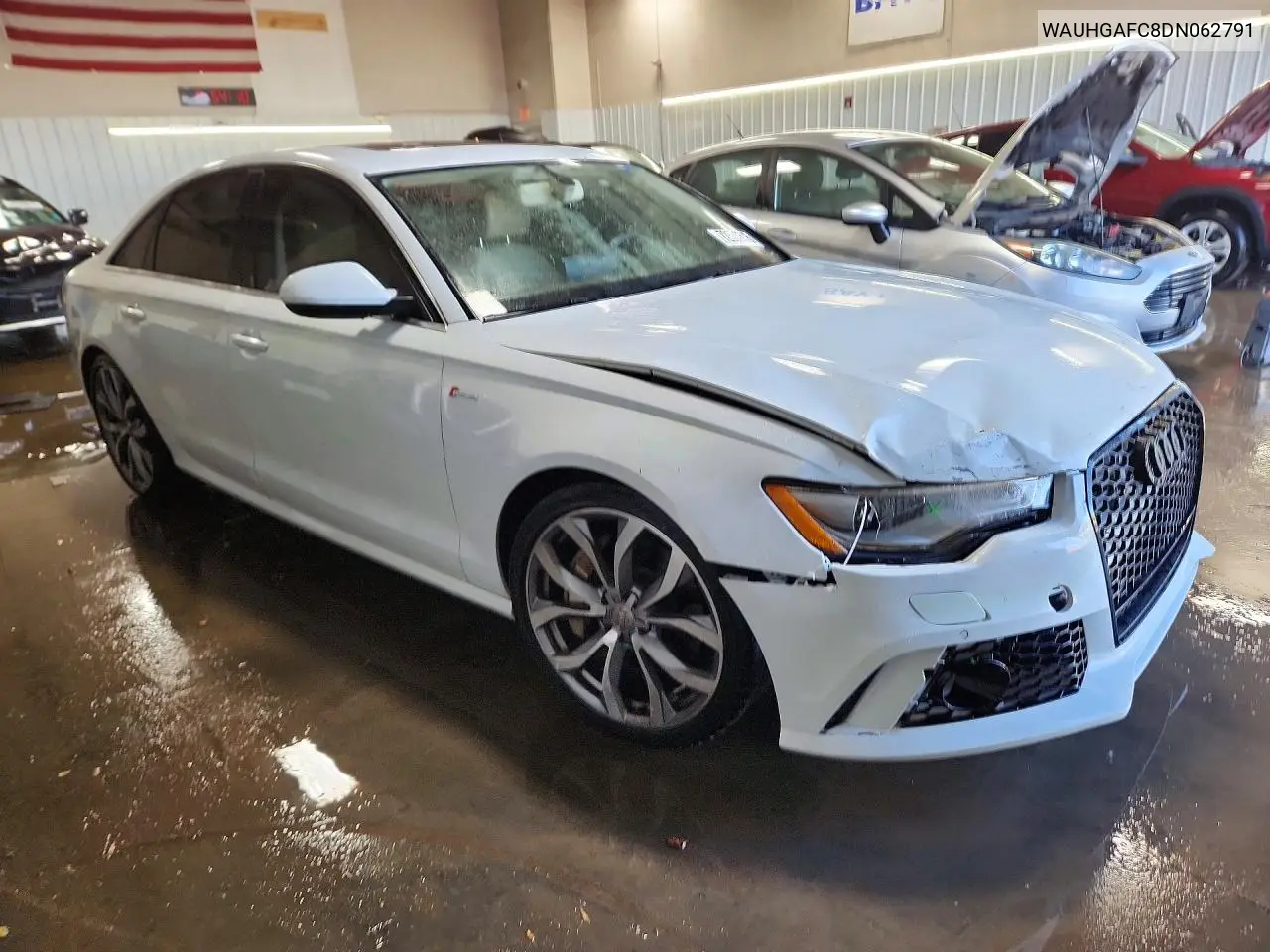 2013 AUDI A6 VIN WAUHGAFC8DN062791 — фото 4