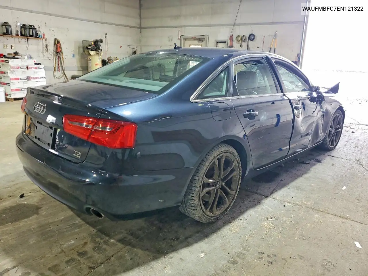 2014 AUDI A6 VIN WAUFMBFC7EN121322 — фото 3