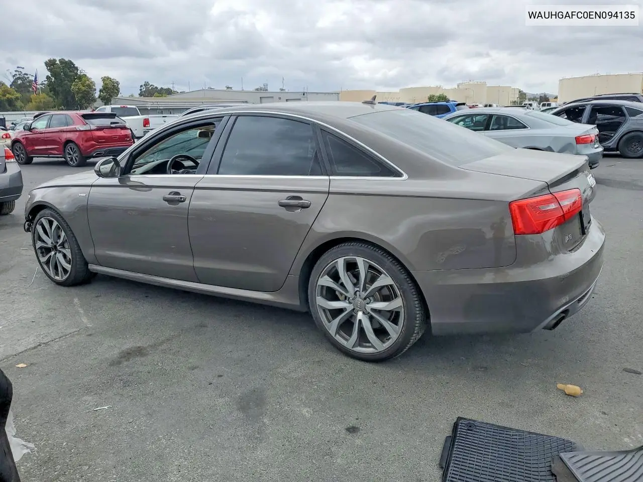 2014 AUDI A6 VIN WAUHGAFC0EN094135 — фото 2