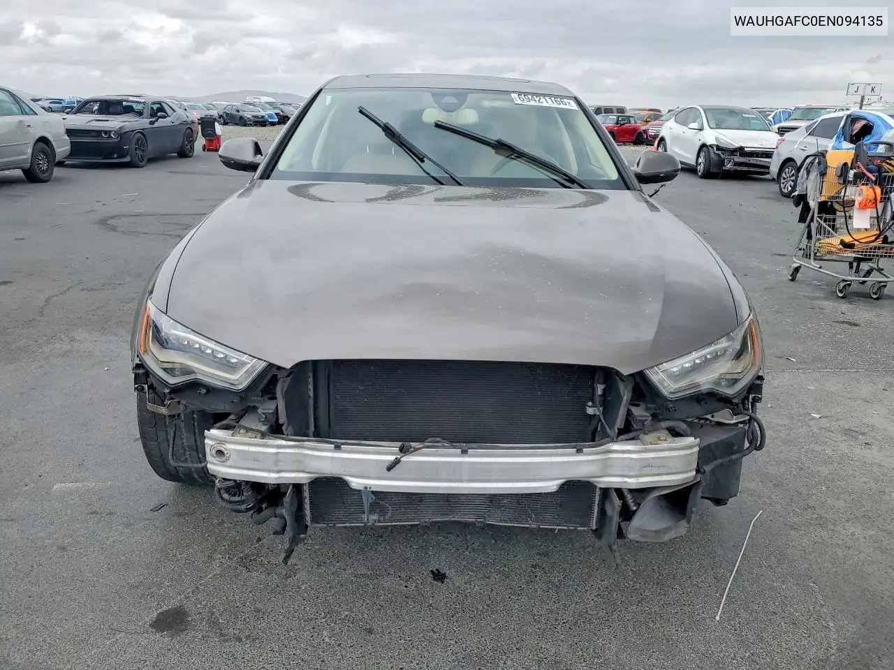 2014 AUDI A6 VIN WAUHGAFC0EN094135 — фото 5