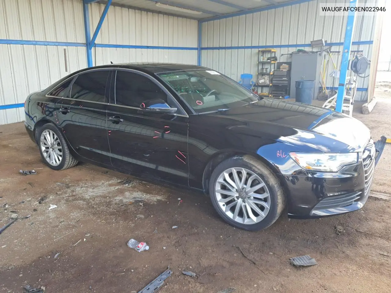 2014 AUDI A6 VIN WAUGFAFC9EN022946 — фото 4