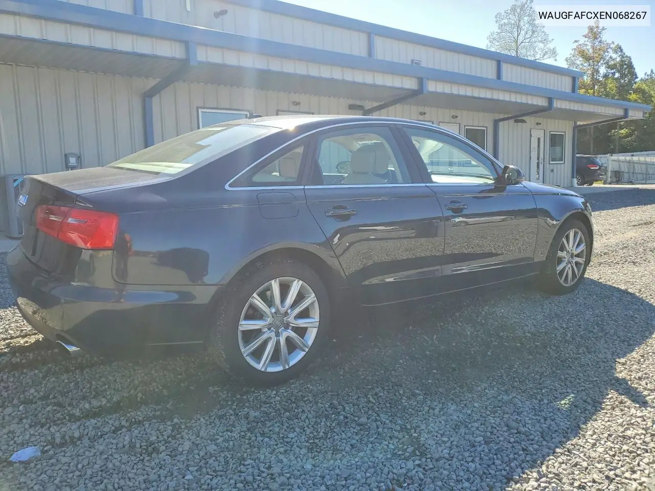 2014 AUDI A6 VIN WAUGFAFCXEN068267 — фото 3