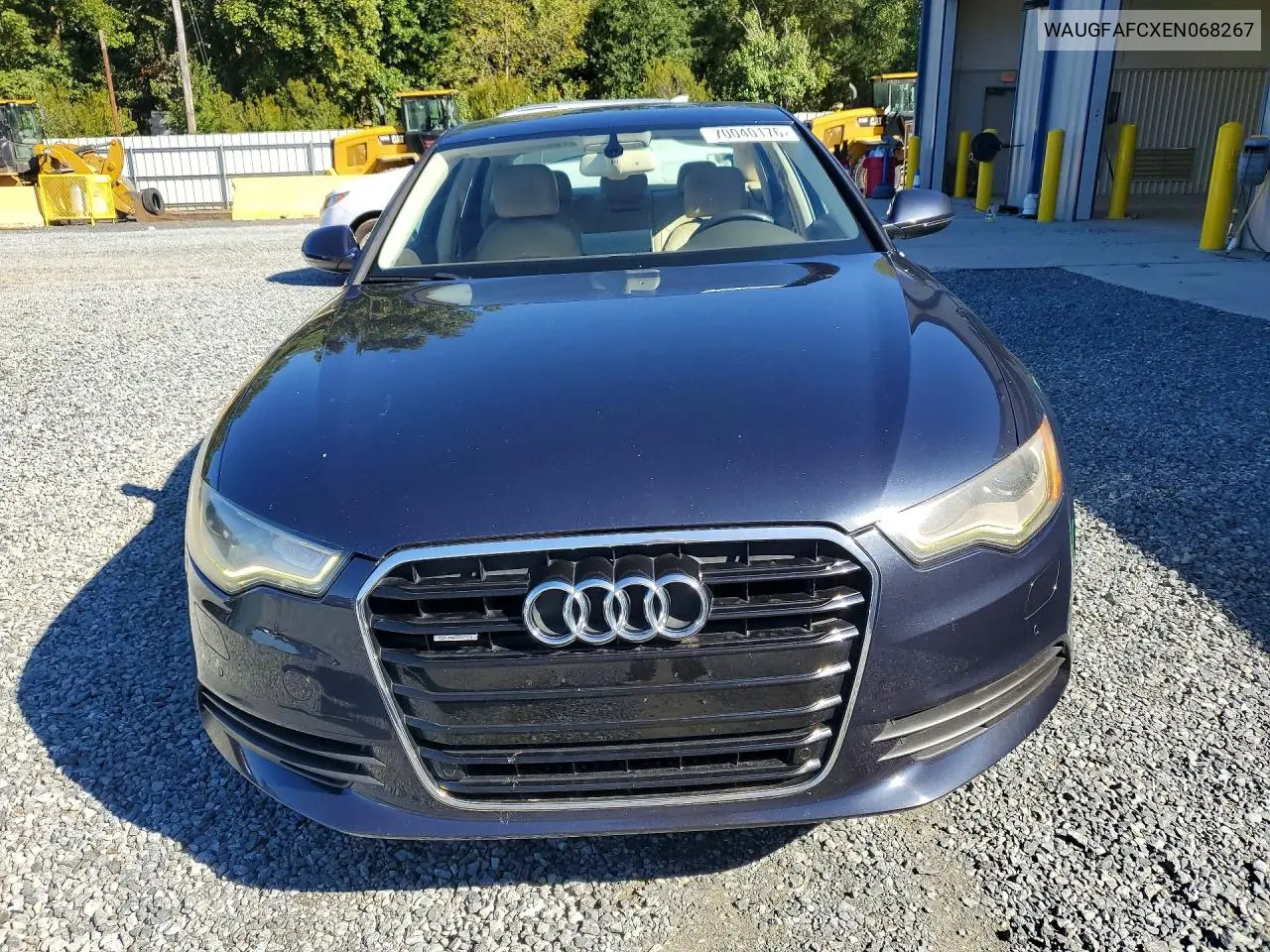2014 AUDI A6 VIN WAUGFAFCXEN068267 — фото 5