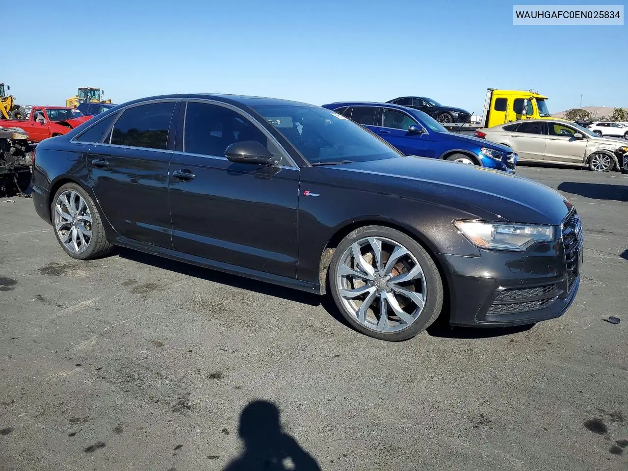 2014 AUDI A6 VIN WAUHGAFC0EN025834 — фото 4