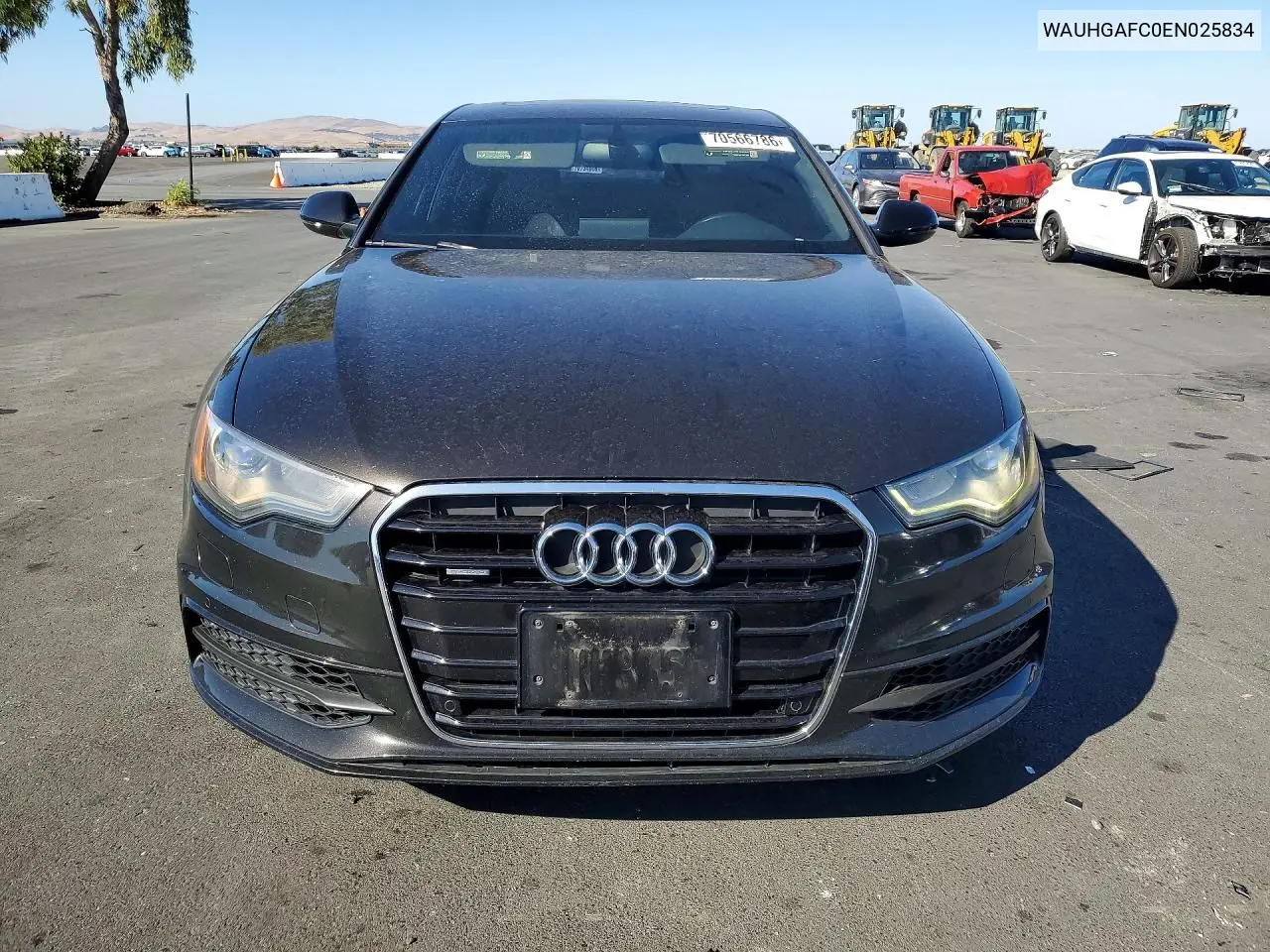 2014 AUDI A6 VIN WAUHGAFC0EN025834 — фото 5