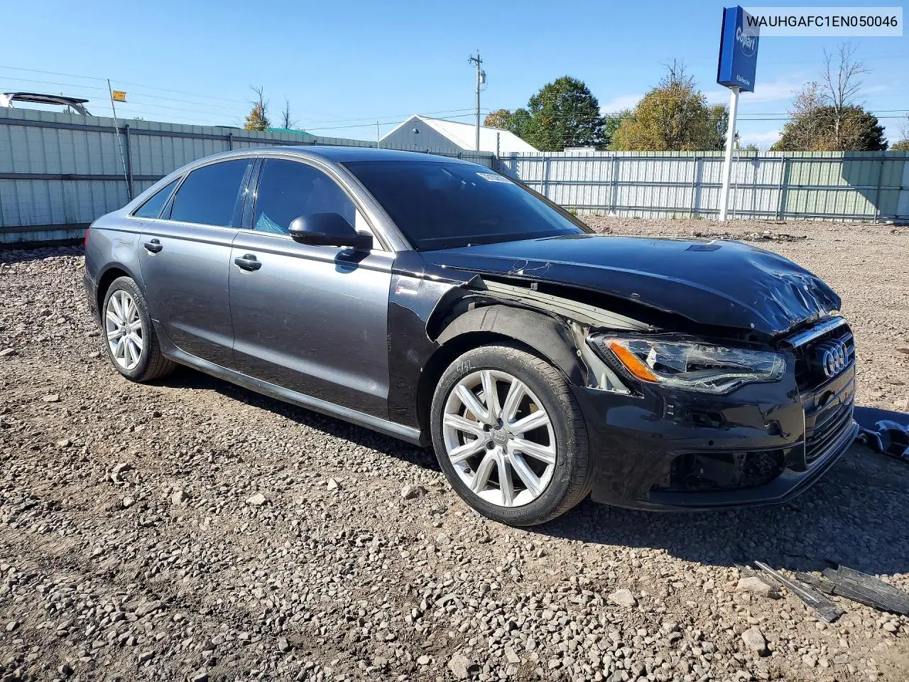 2014 AUDI A6 VIN WAUHGAFC1EN050046 — фото 4