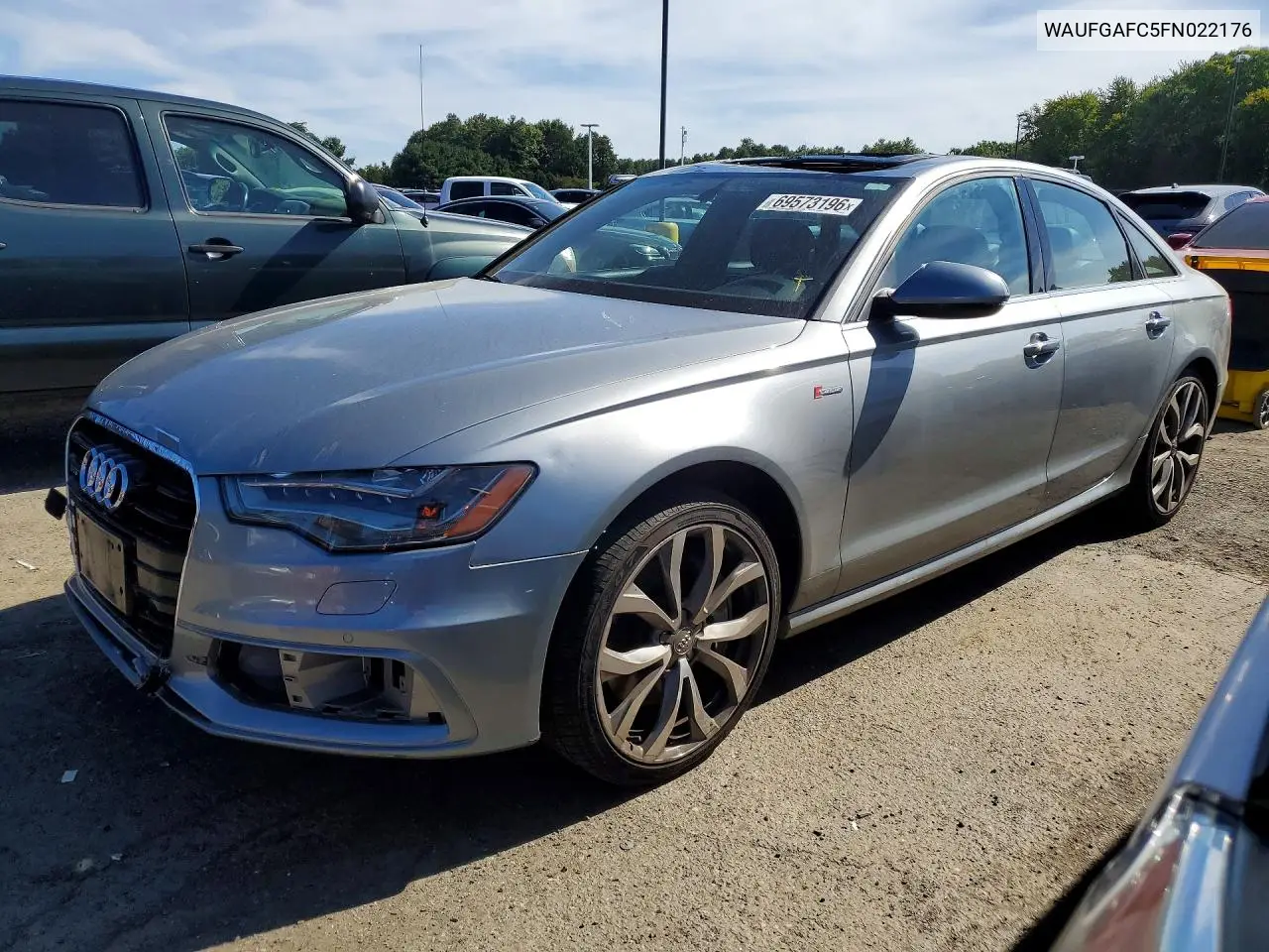 AUDI A6 2015, VIN WAUFGAFC5FN022176