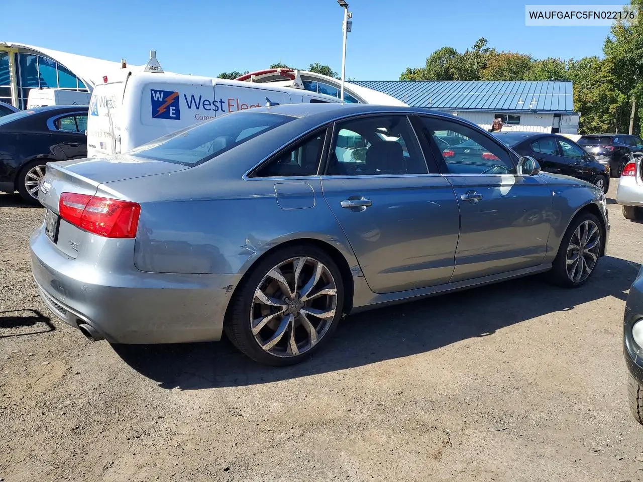 2015 AUDI A6 VIN WAUFGAFC5FN022176 — фото 3