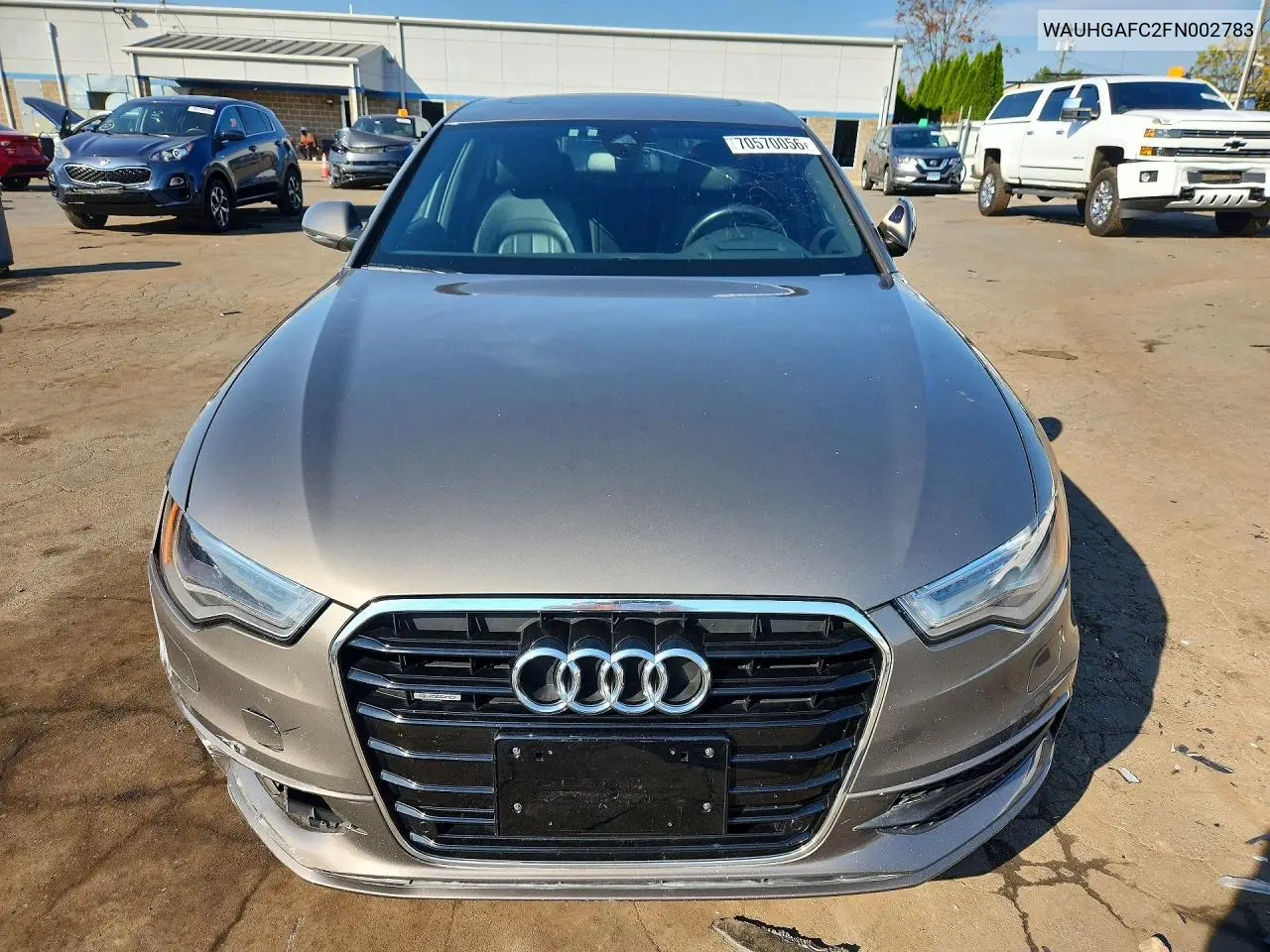 2015 AUDI A6 VIN WAUHGAFC2FN002783 — фото 5