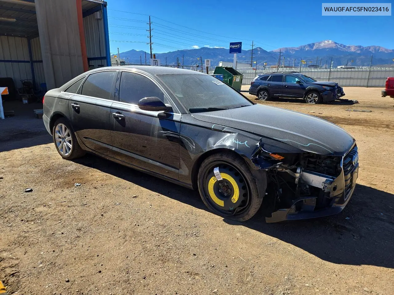 2015 AUDI A6 VIN WAUGFAFC5FN023416 — фото 4