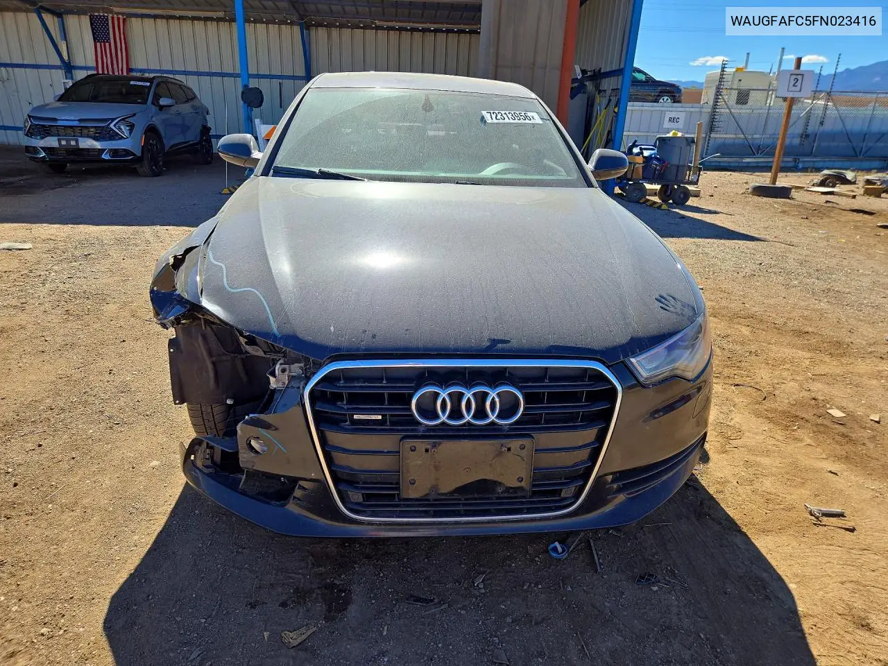 2015 AUDI A6 VIN WAUGFAFC5FN023416 — фото 5