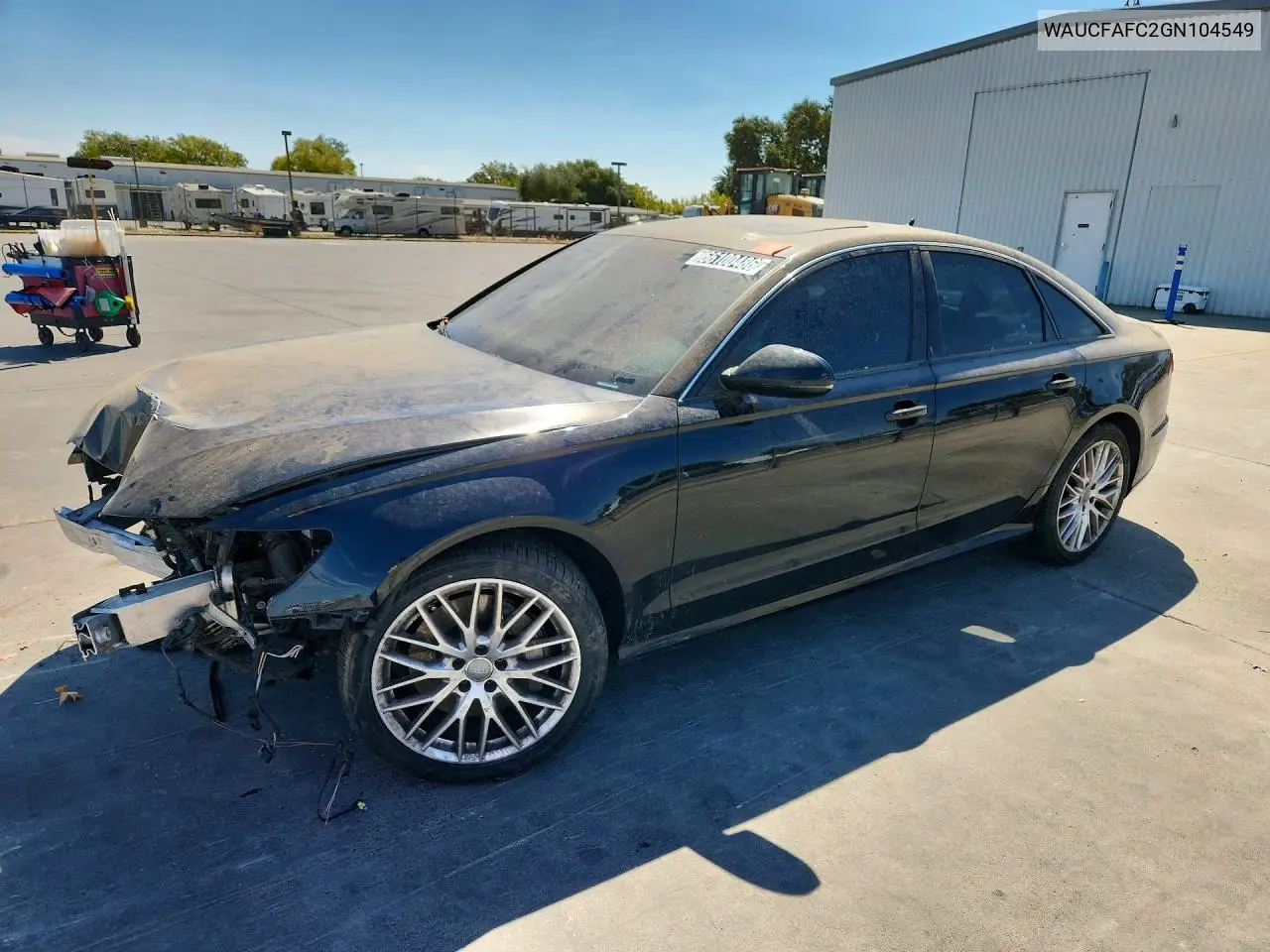 AUDI A6 2016, VIN WAUCFAFC2GN104549