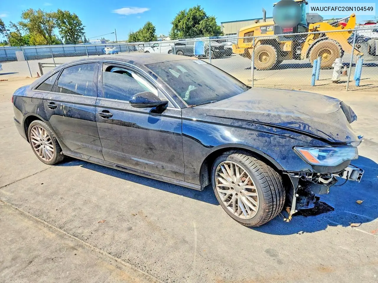 2016 AUDI A6 VIN WAUCFAFC2GN104549 — фото 4