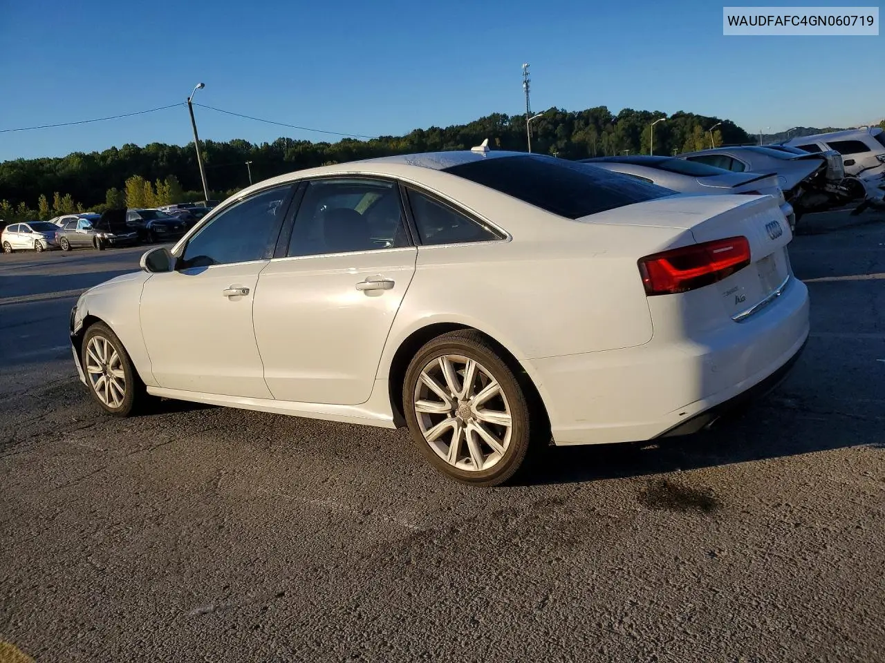 2016 AUDI A6 VIN WAUDFAFC4GN060719 — фото 2