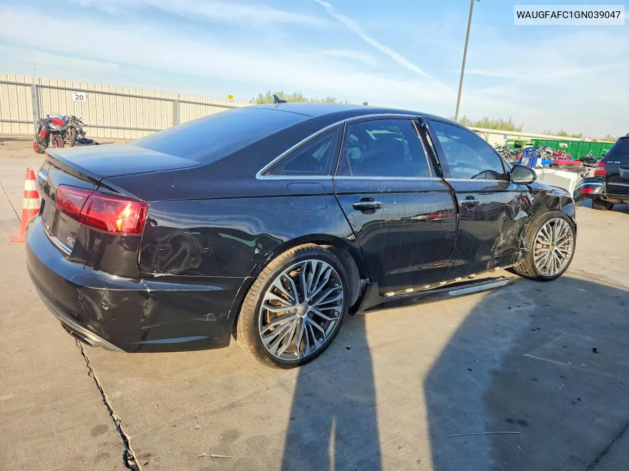 2016 AUDI A6 VIN WAUGFAFC1GN039047 — фото 3